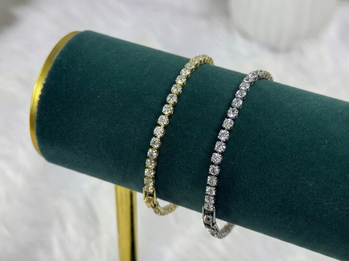 Diamond Lined Bracelet